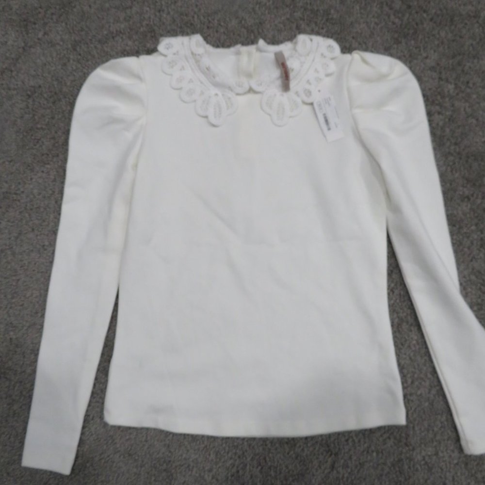 Ginger White collar Shirt